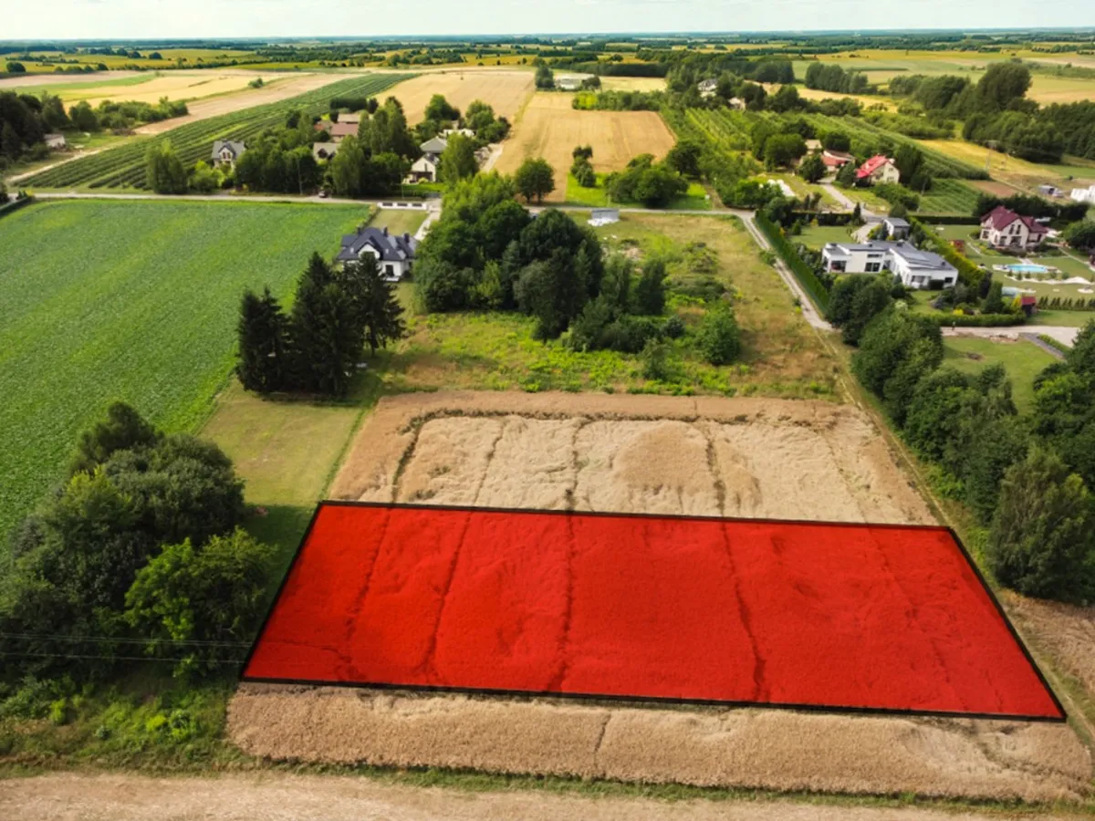 Działka 3000 m², Motycz, gmina Niemce
